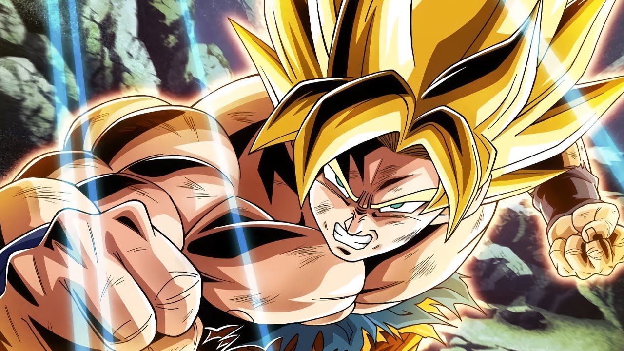 Dragon Ball Z Dokkan Battle - PHY LR Super Saiyan Goku Finish Skill 2 OST [Extended]