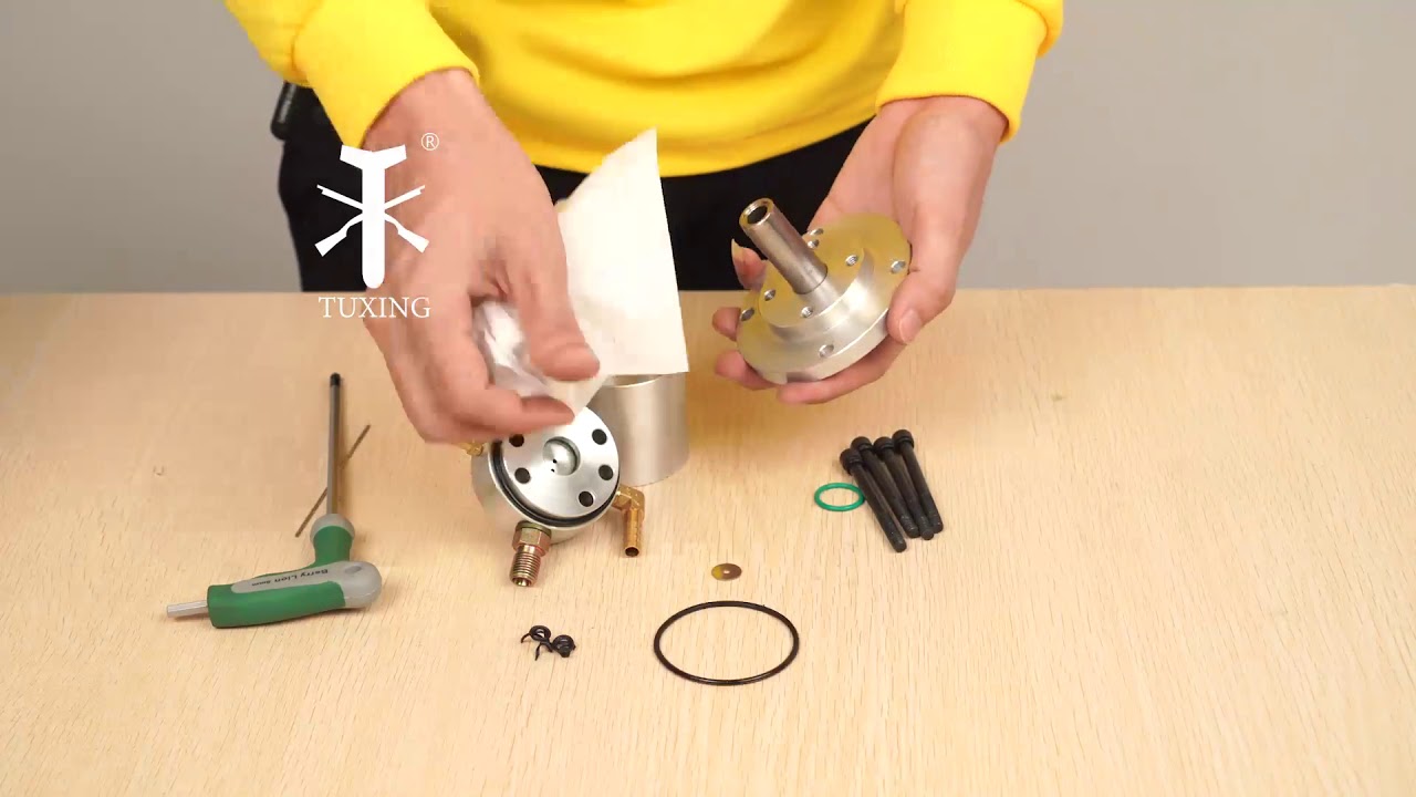 TXED01 series compressor--How to clean the high pressure part.