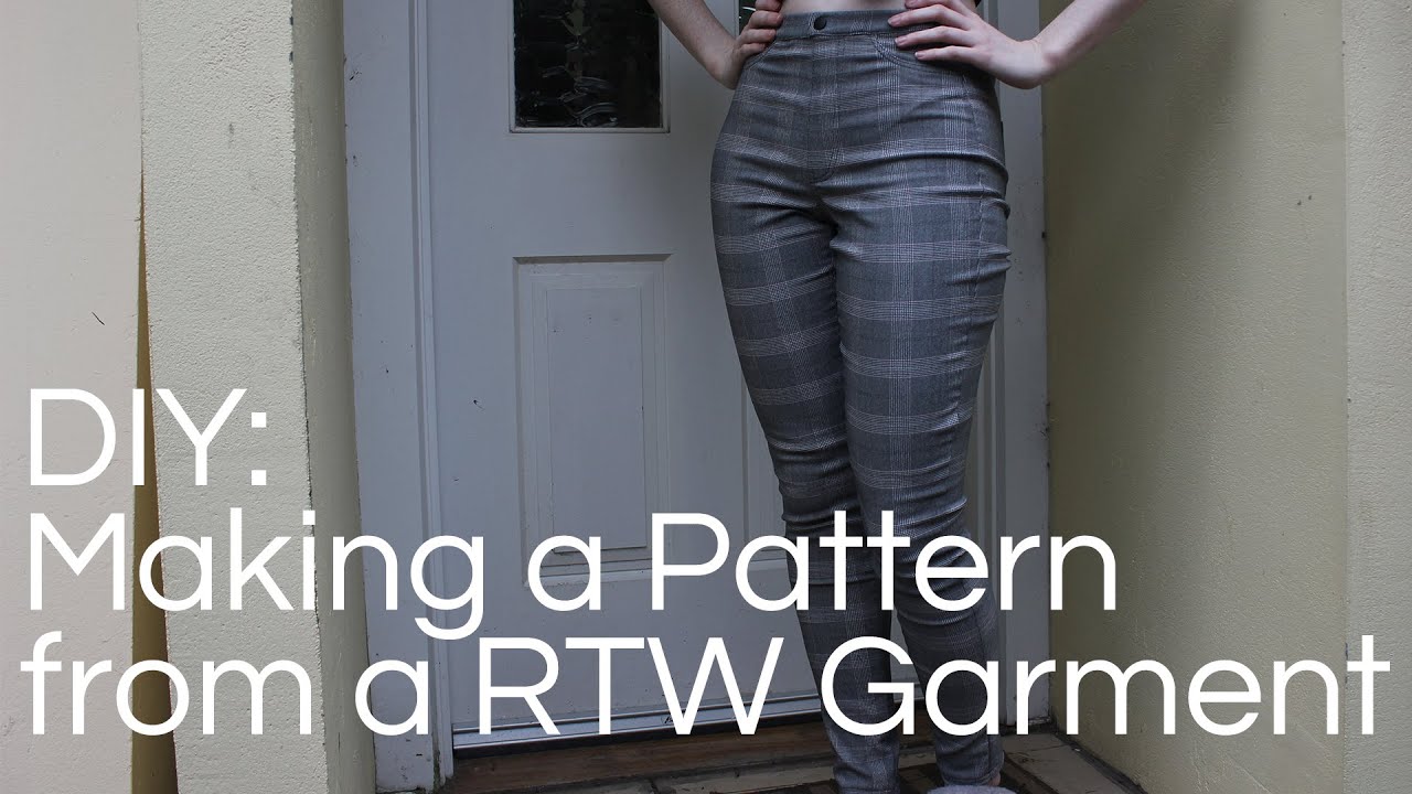 Making a Sewing Pattern from a Piece of Clothing