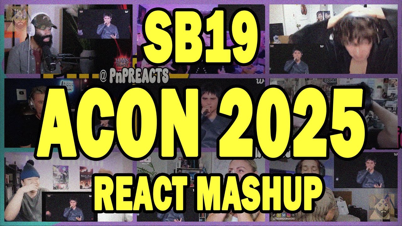 SB19 - ACON 2025 PERFORMANCE | REACTION MASHUP