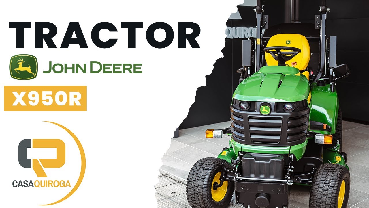 JOHN DEERE X950R - Tractor cortacésped profesional