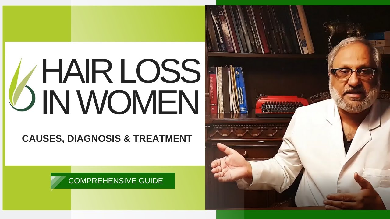 Treatment of hair loss in WOMEN (IN ENGLISH)🤷‍♀️