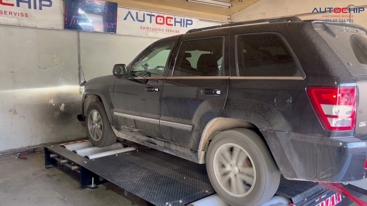 ‼️ JEEP GRANDCHEROKEE  3.0 CRD 218hp 510nm ‼ TUN 251HP & 750NM DUNO TEST DYNOMAX AUTOCHIP.LV