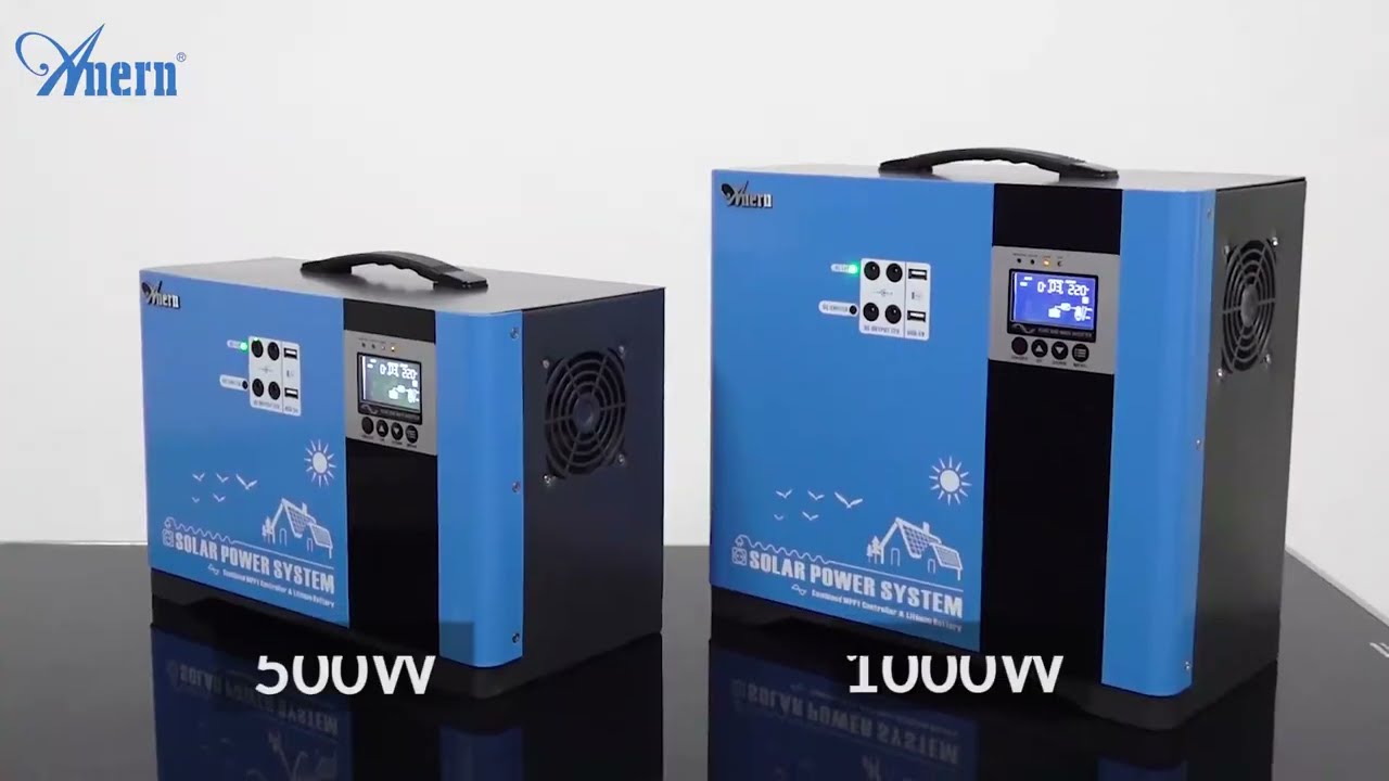 Anern MPSG-N Solar power generator for home residential system.