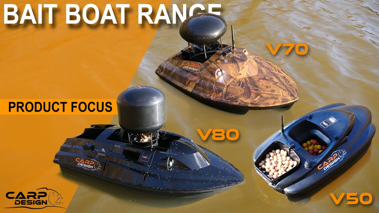 Bait Boat V50 V70 V80 - Carp Design - Carpfishing