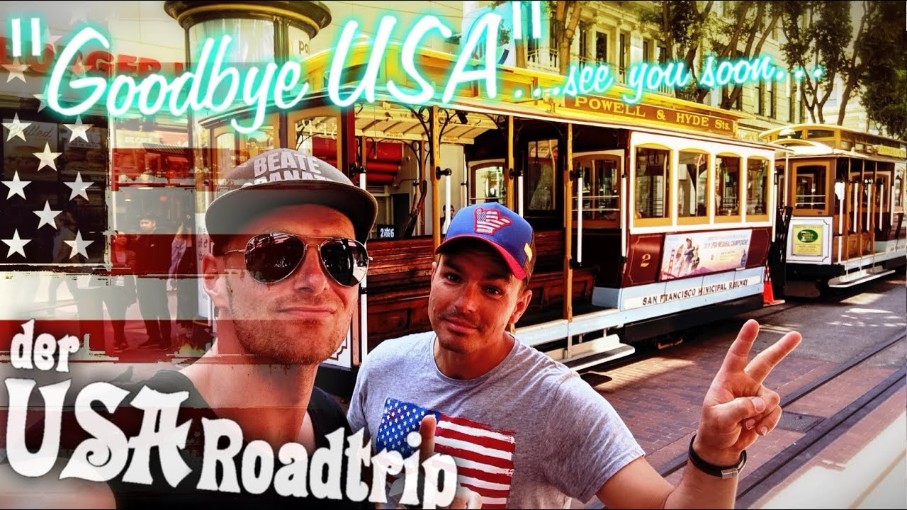 USA ROADTRIP Vlog 4K - Tag 23 │Goodbye USA & San Francisco + Kostenausfschlüsselung $ € │