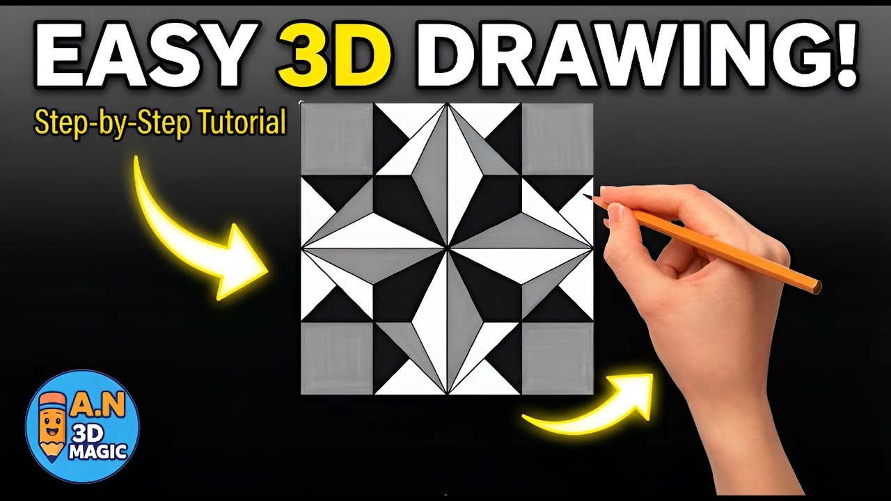 How a simple sketch turns into an eye-catching artwork.