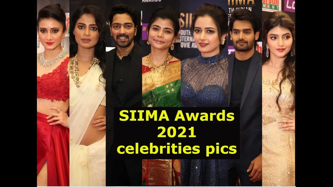 #SIIMA Awards 2021 celebrities pics