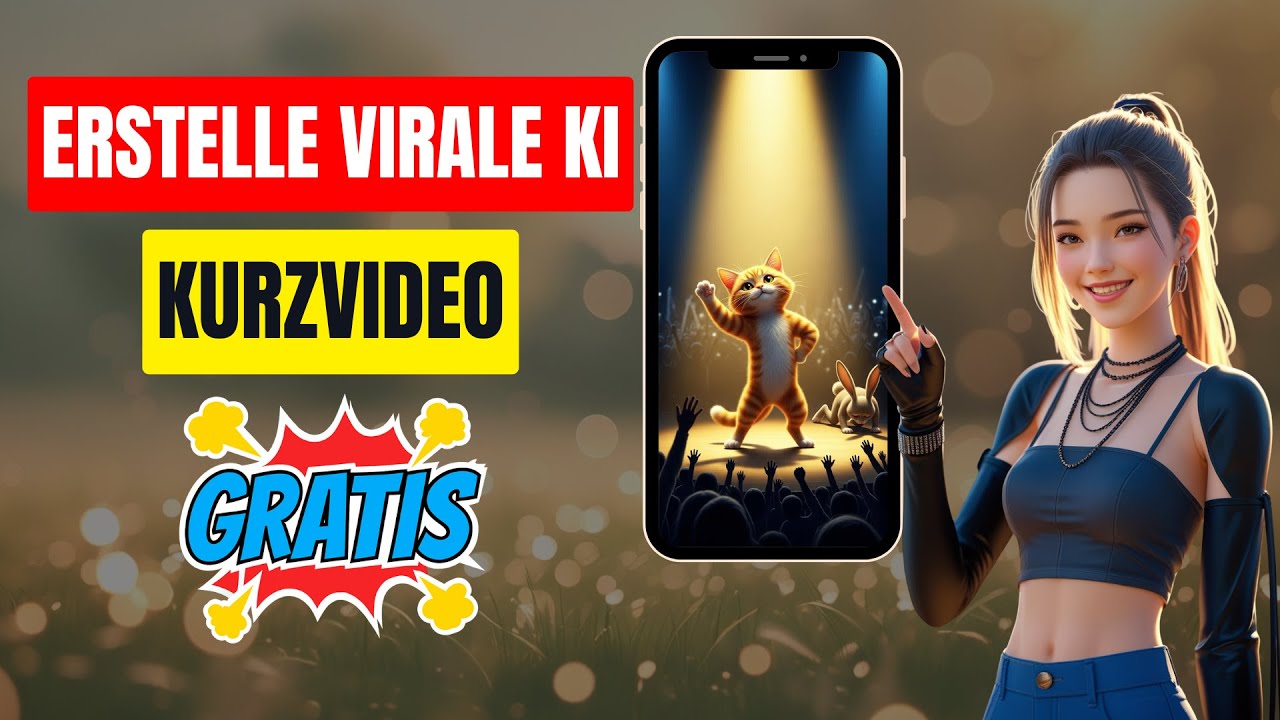 Wie man VIRAL KI-Kurzvideos KOSTENLOS erstellt | 1M YouTube Aufrufe ganz einfach