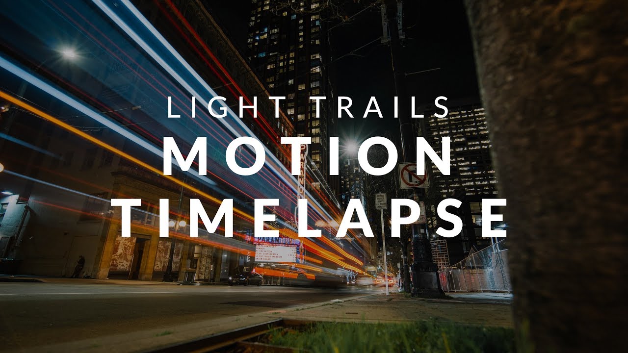 How to Setup Light Trails Motion Timelapse | ROV Pro