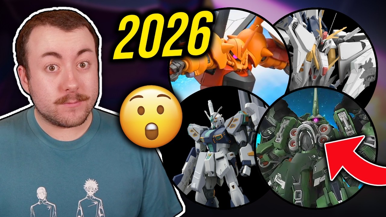 Наборы Hathaway 2 и СЮРПРИЗНЫЕ анонсы Gunpla 2026 года!