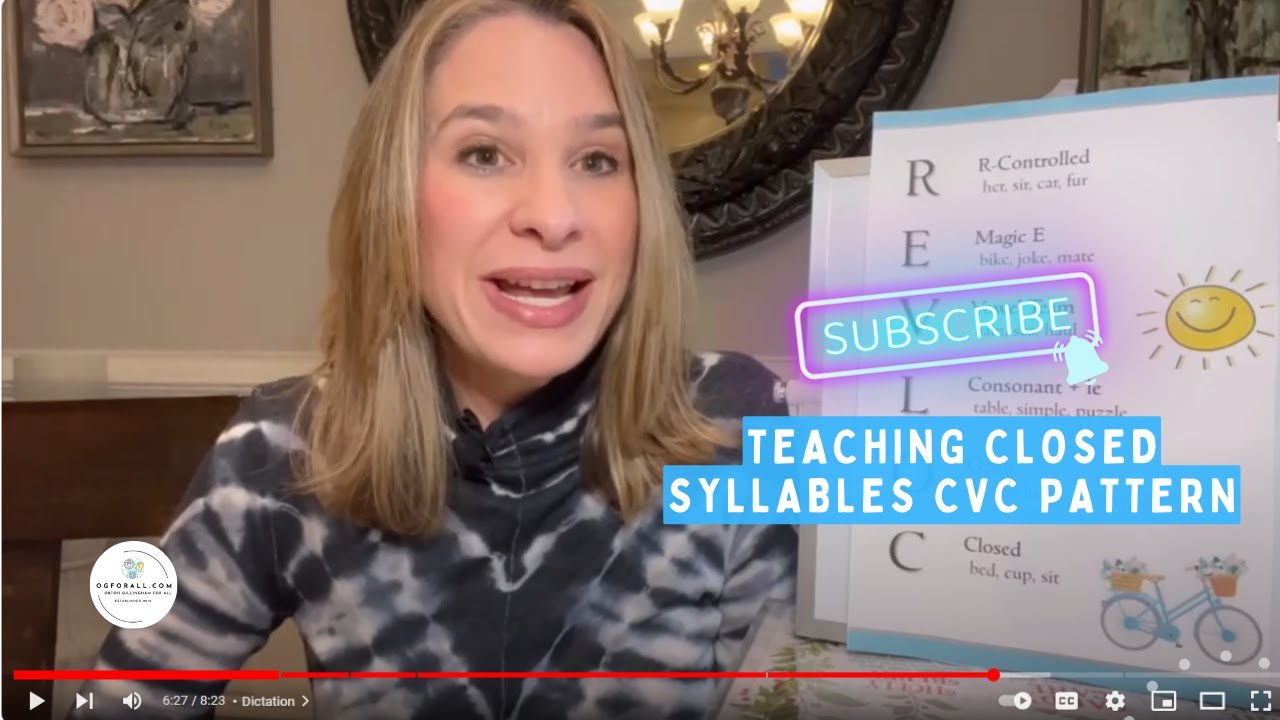 Master Your Lesson Plans Teaching Closed CVC Syllables from Orton Gillingham Coaching