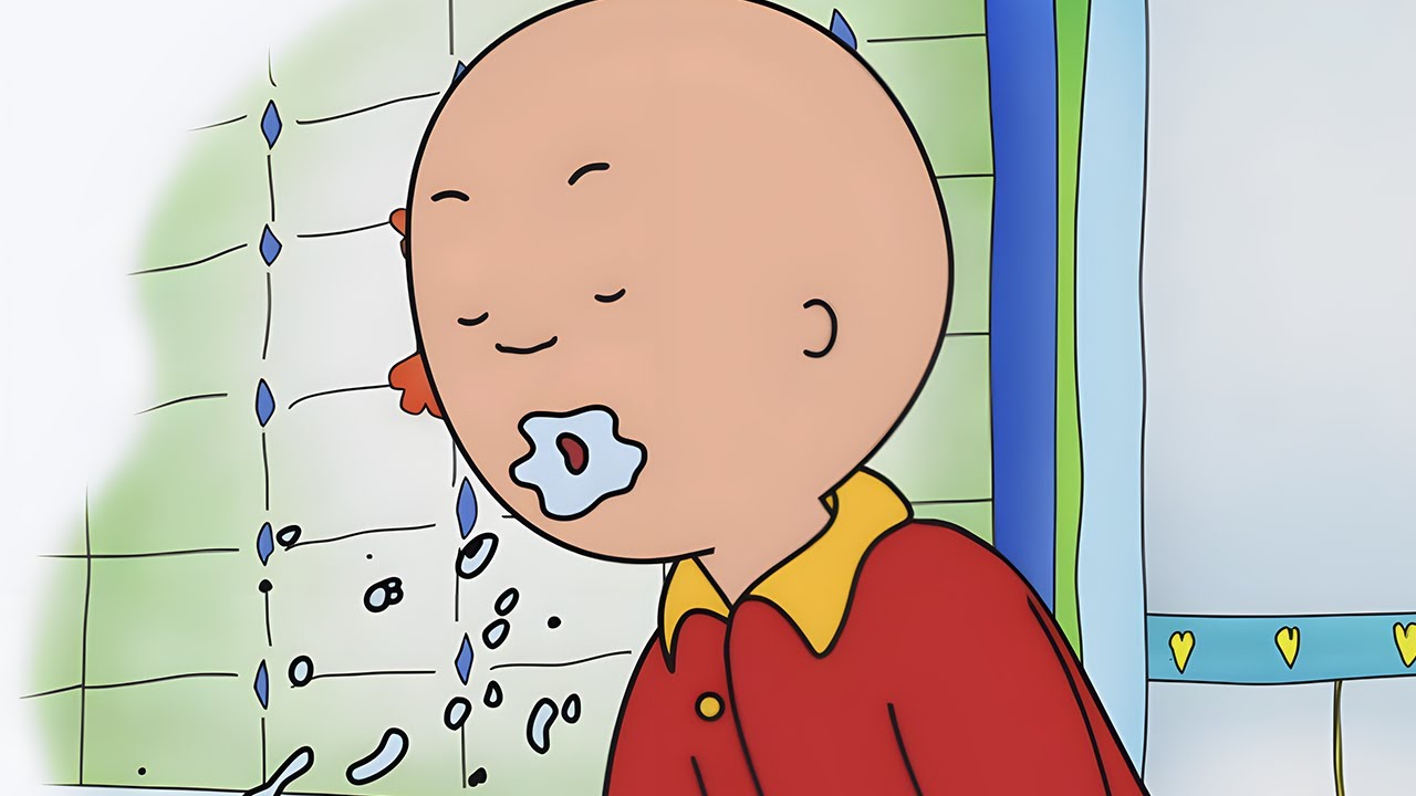 Learning How To Whistle | Caillou Compilations