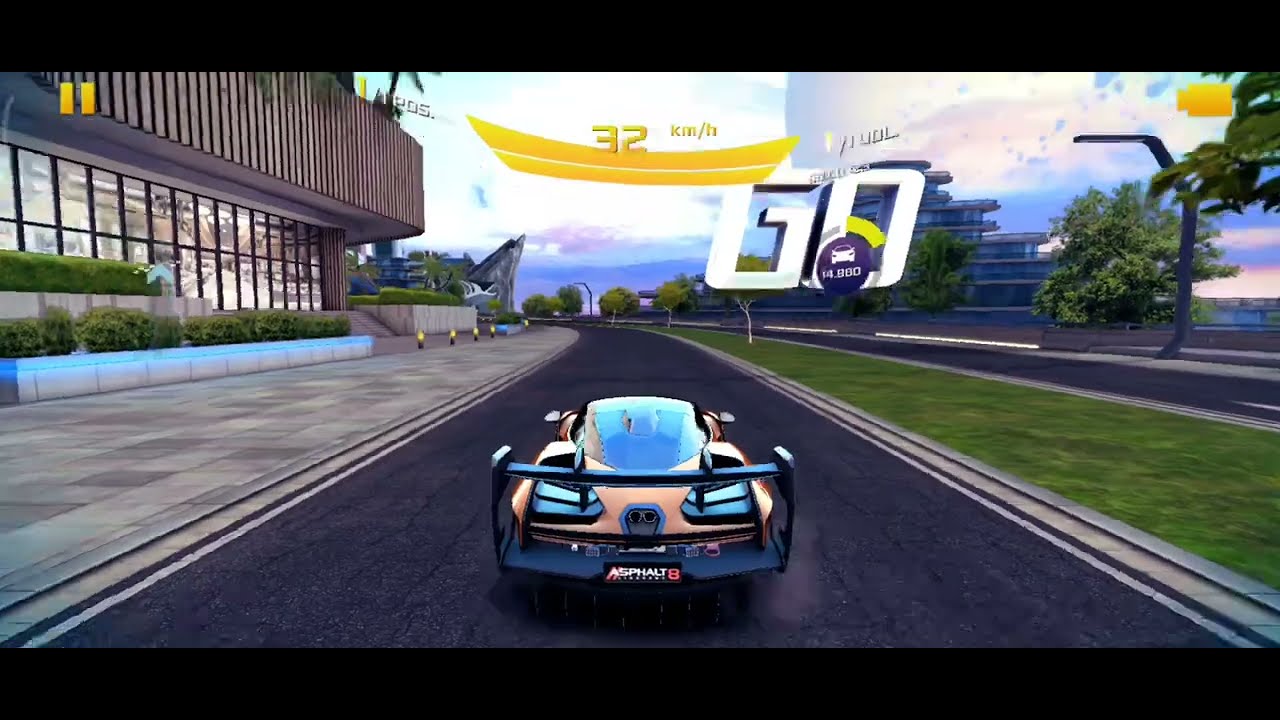 Asphalt 8 | Cloudtop Avenue 1:09.184 | Gauntlet Defense