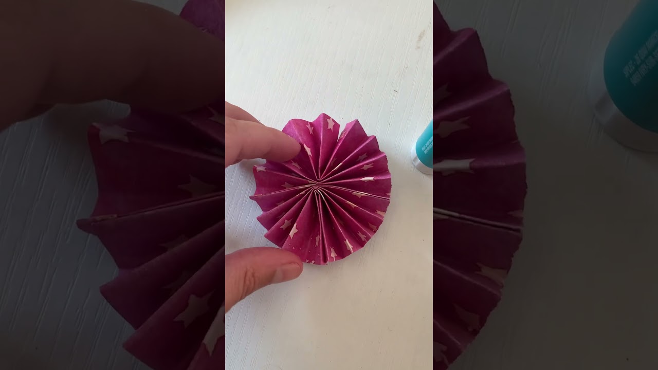 Cocarde en papier #diy #activit&eacute; #cocarde