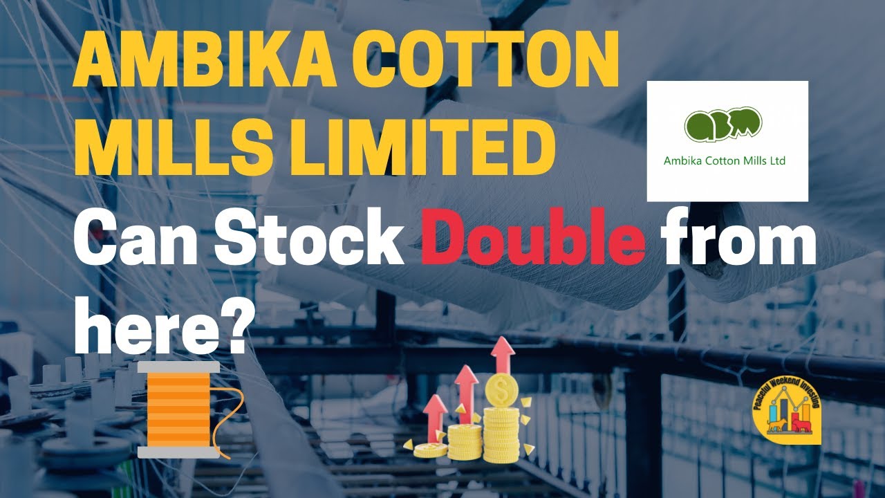 Ambika Cotton Mills Stock Analysis ( Technical and Fundamental) | Shivendra Bhatia |