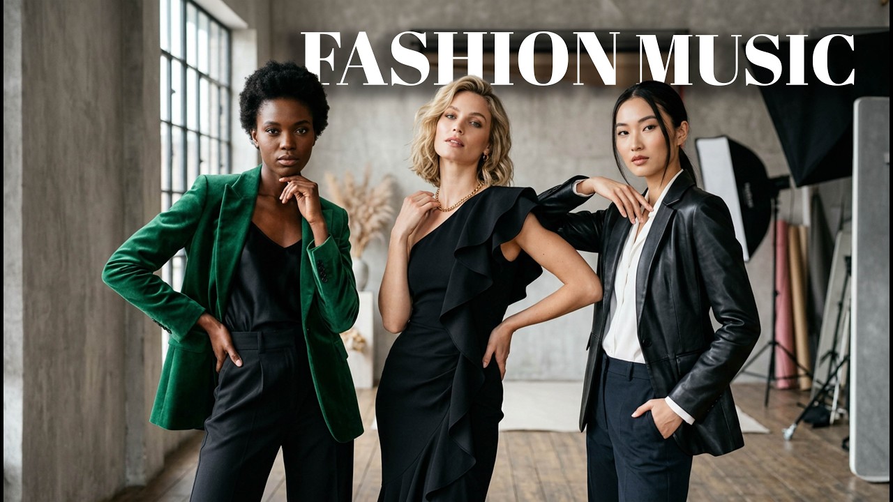 FASHION MUSIC  +  SPECIAL MUSIC FOR CATWALK AND MODELING AGENCIES. PFW 🍷