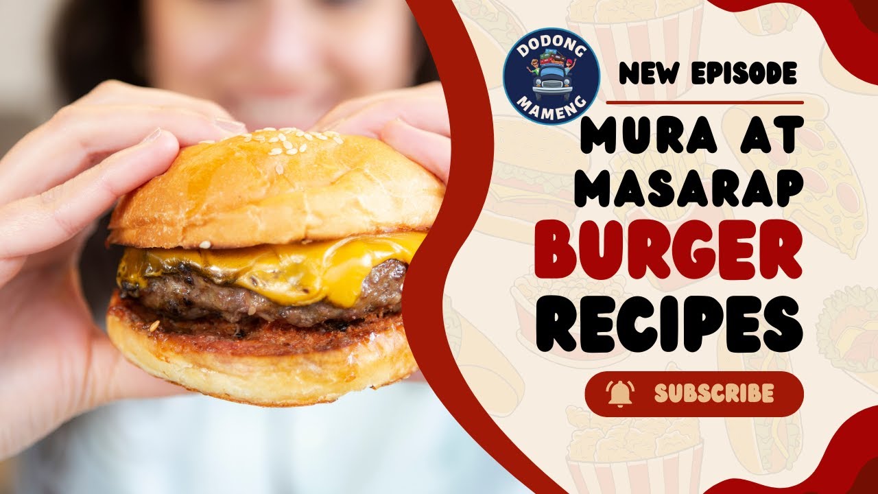 Pinakamurang puhunan at Masarap na burger patty recipe! Perfect pang negosyo
