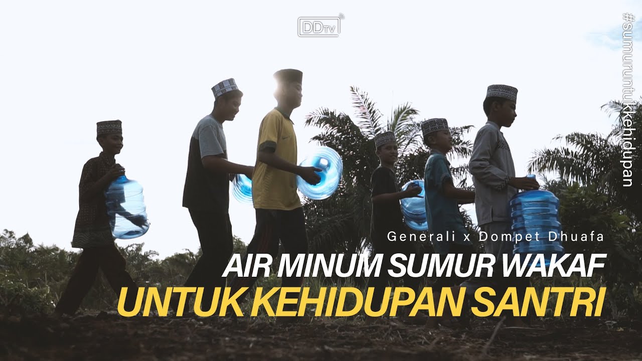 Air Minum Sumur Wakaf untuk Kehidupan Santri | Generali x Dompet Dhuafa