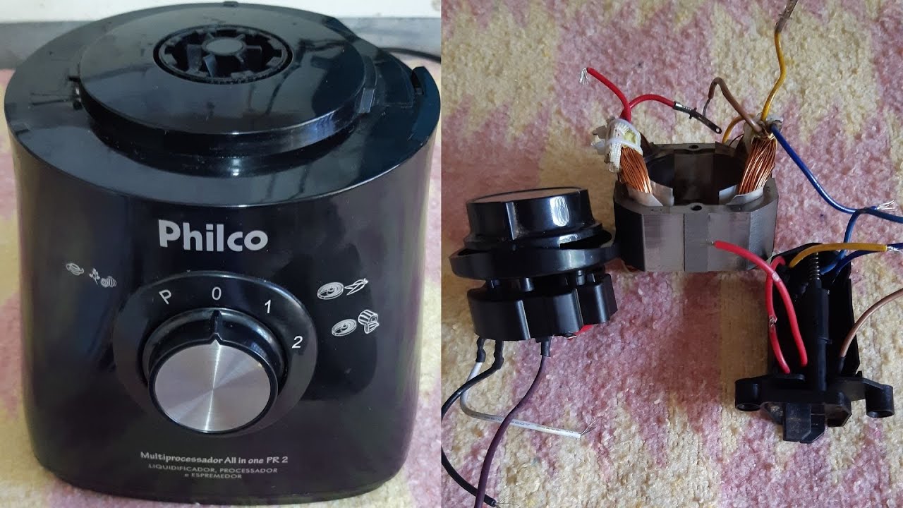 multiprocessador philco all in one não liga! Veja como fazer ligação direta, testar e eliminar trava