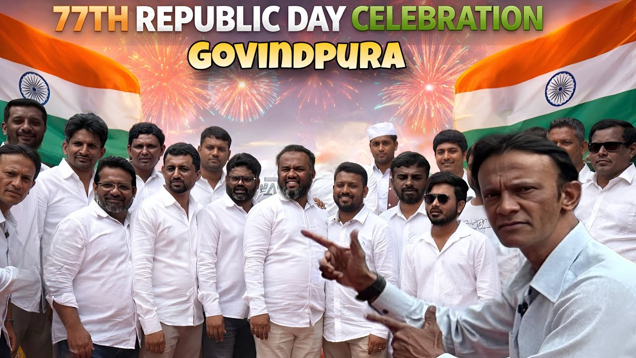 77th Republic Day Celebration 2026 🇮🇳 | Govindpura Grand Event & Unity