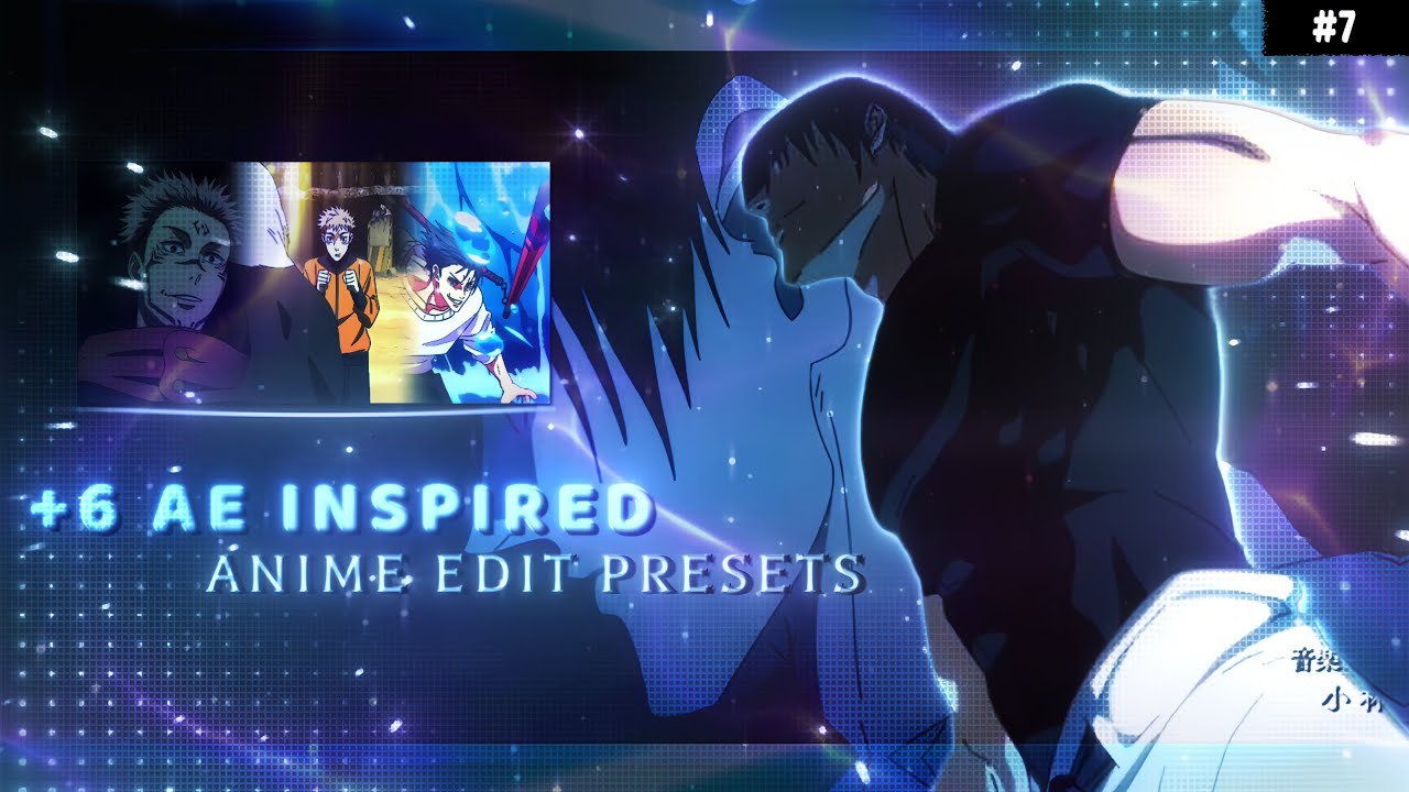 +6 TikTok Style Anime Edit + Preset[Xml + Qr Code] | Alight Motion | (Xml Link in the Description)