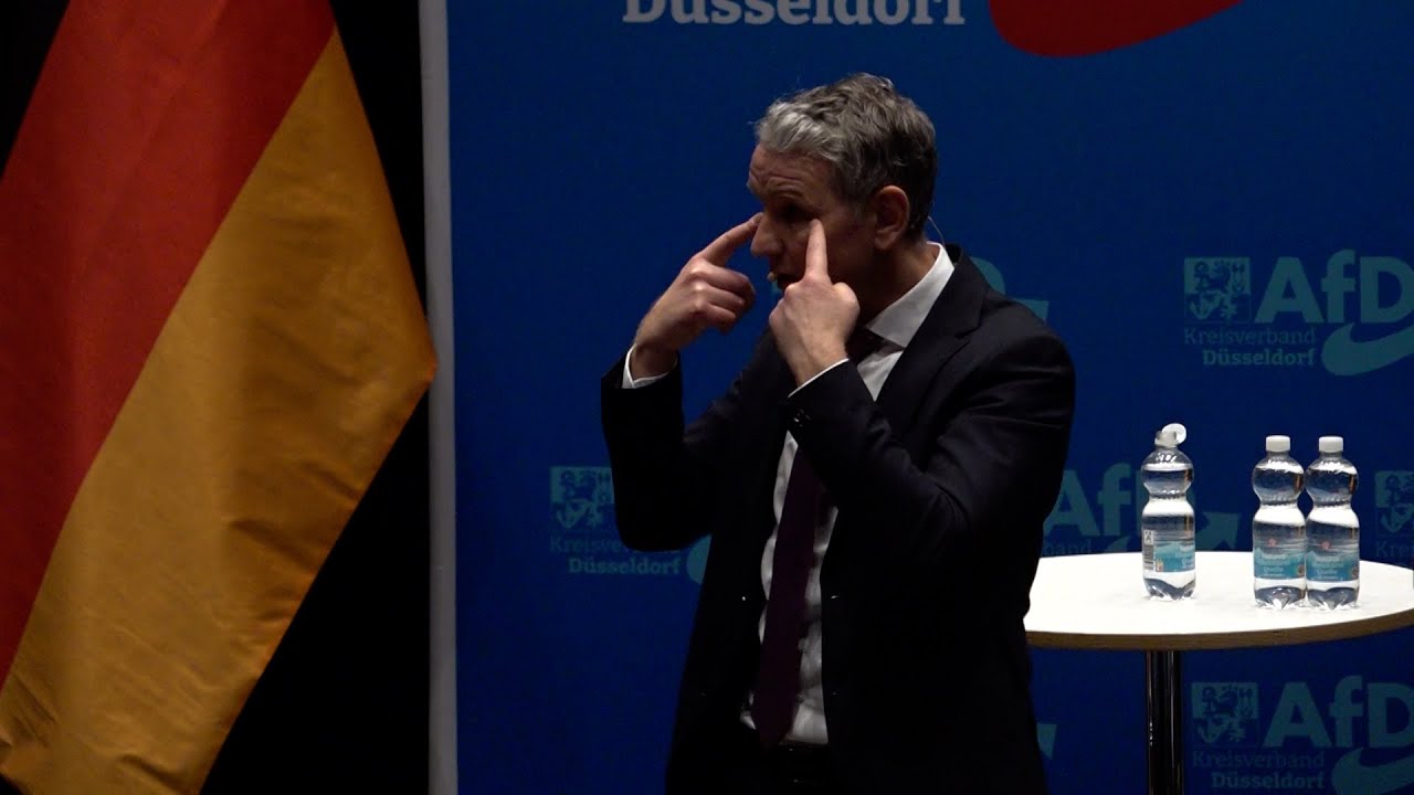 AFD-Politiker Björn Höcke in Düsseldorf