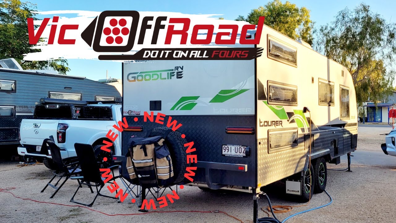 Spare Wheel Gear Bag - Vic Offroad - Unboxing and Installation - Awesome Caravan Upgrade