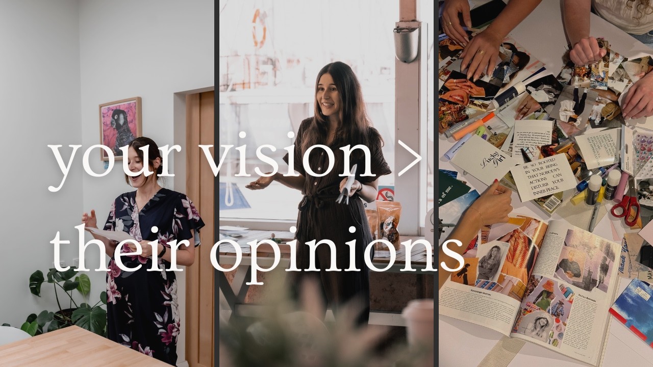 Why Who You Surround Yourself With Matters & How to Keep Going When Others Doubt Your Vision