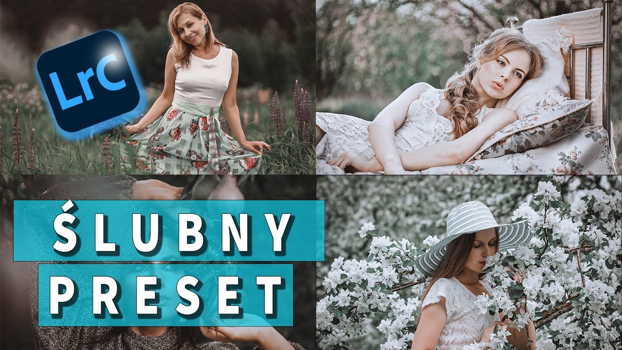 Stwórz darmowy preset dla zdjęć ślubnych. Adobe Lightroom Classic