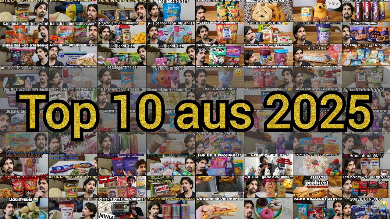Die Top 10 Foodie-Produkte aus 2025 - die musst du probieren!