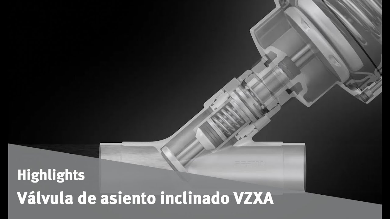 Válvula de asiento inclinado VZXA