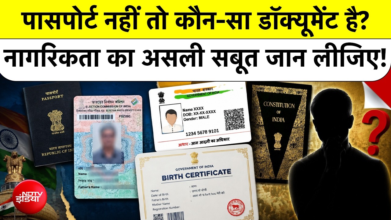 Citizenship Proof: passport या Birth certificate भारत में नागरिकता साबित करने का असली तरीका क्या है?