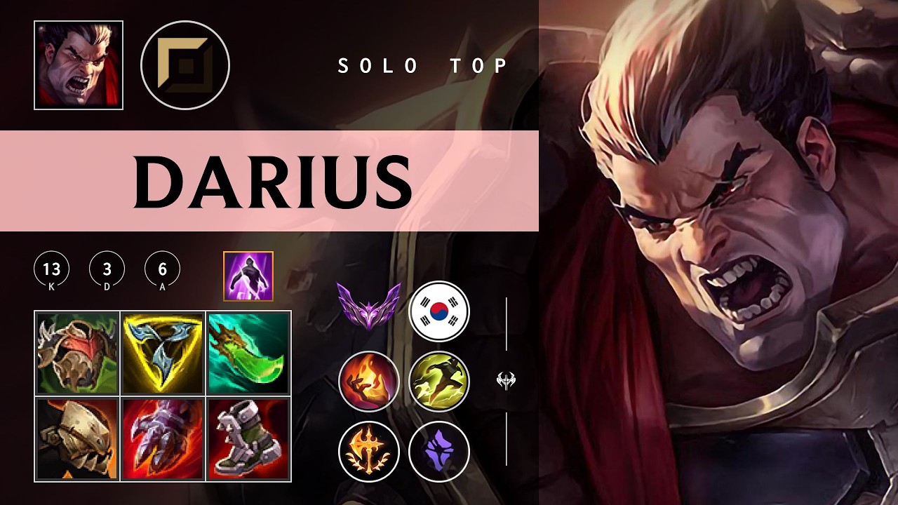 Darius Top vs Irelia - KR Master Patch 26.04