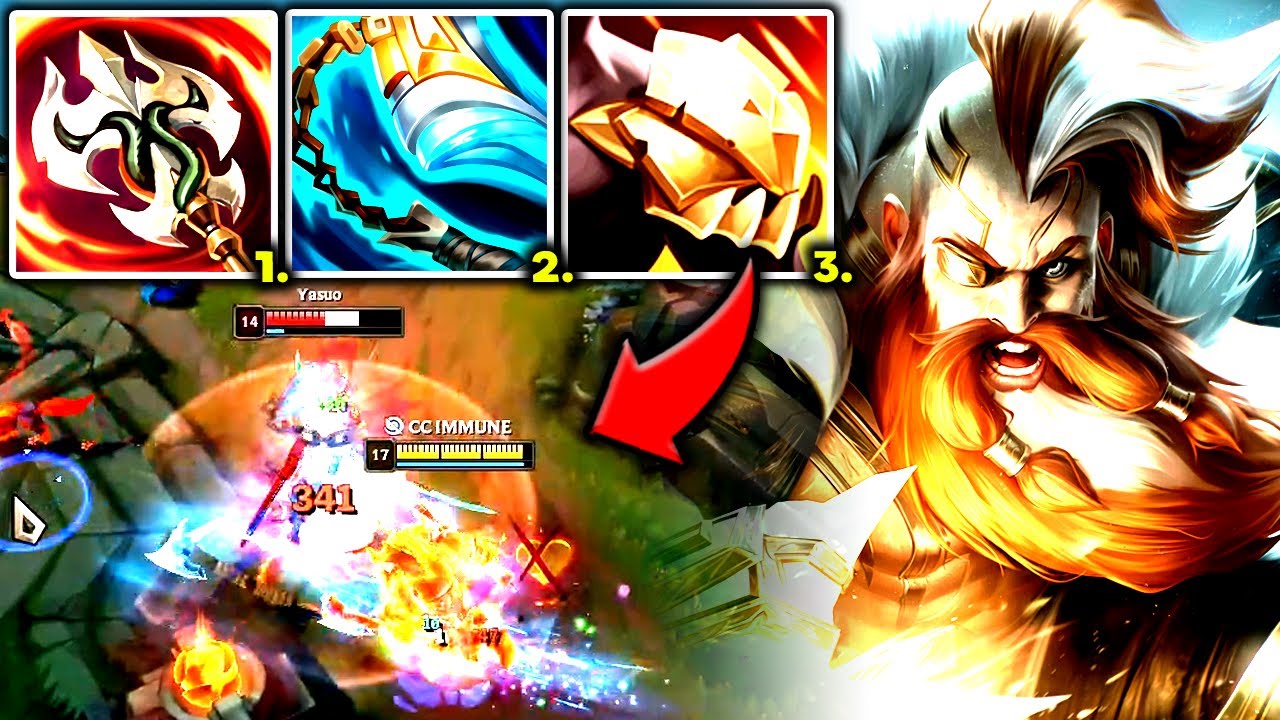 OLAF TOP IS A FANTASTIC TOPLANER TO 1V9! (DONT NEED A TEAM) - S13 Olaf TOP Gameplay Guide