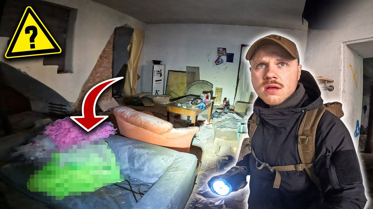 WOHNT HIER NOCH WER? PLÖTZLICH FINDE ICH SELTSAME WOHNUNG IN LOST PLACE!