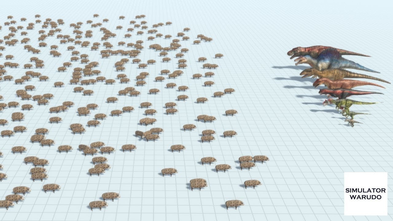 Sea of 500 Pigs vs ALL TEAMs Animal Revolt Battle Simulator