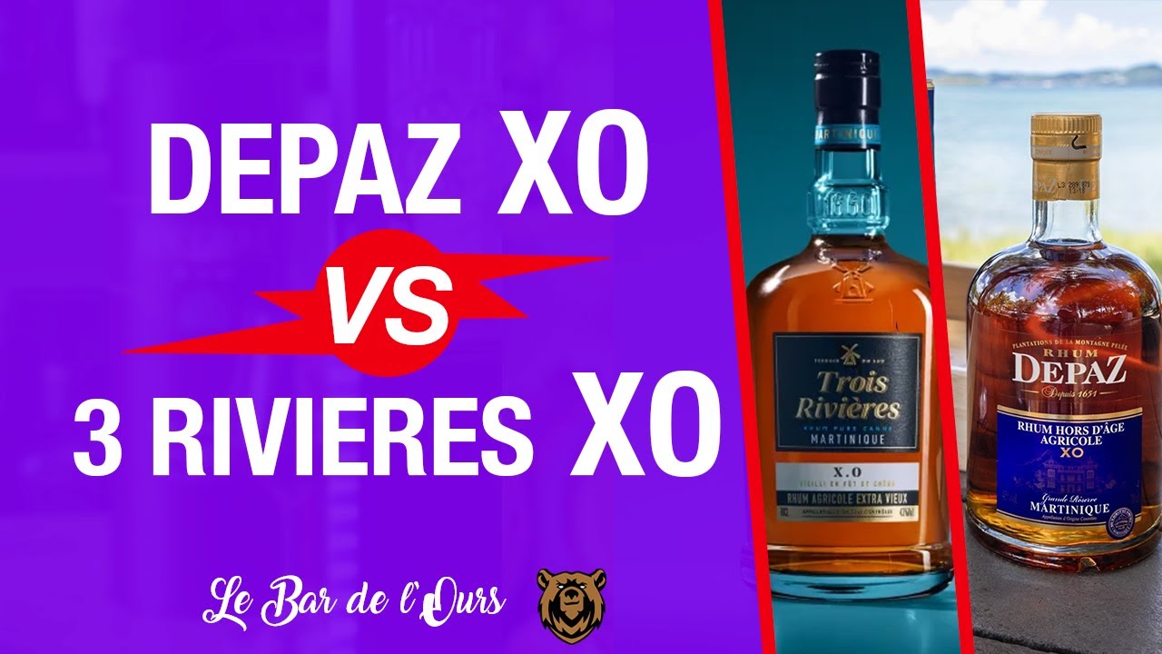 Trois Rivieres XO VS Depaz XO - #Rhum #versus #dégustation