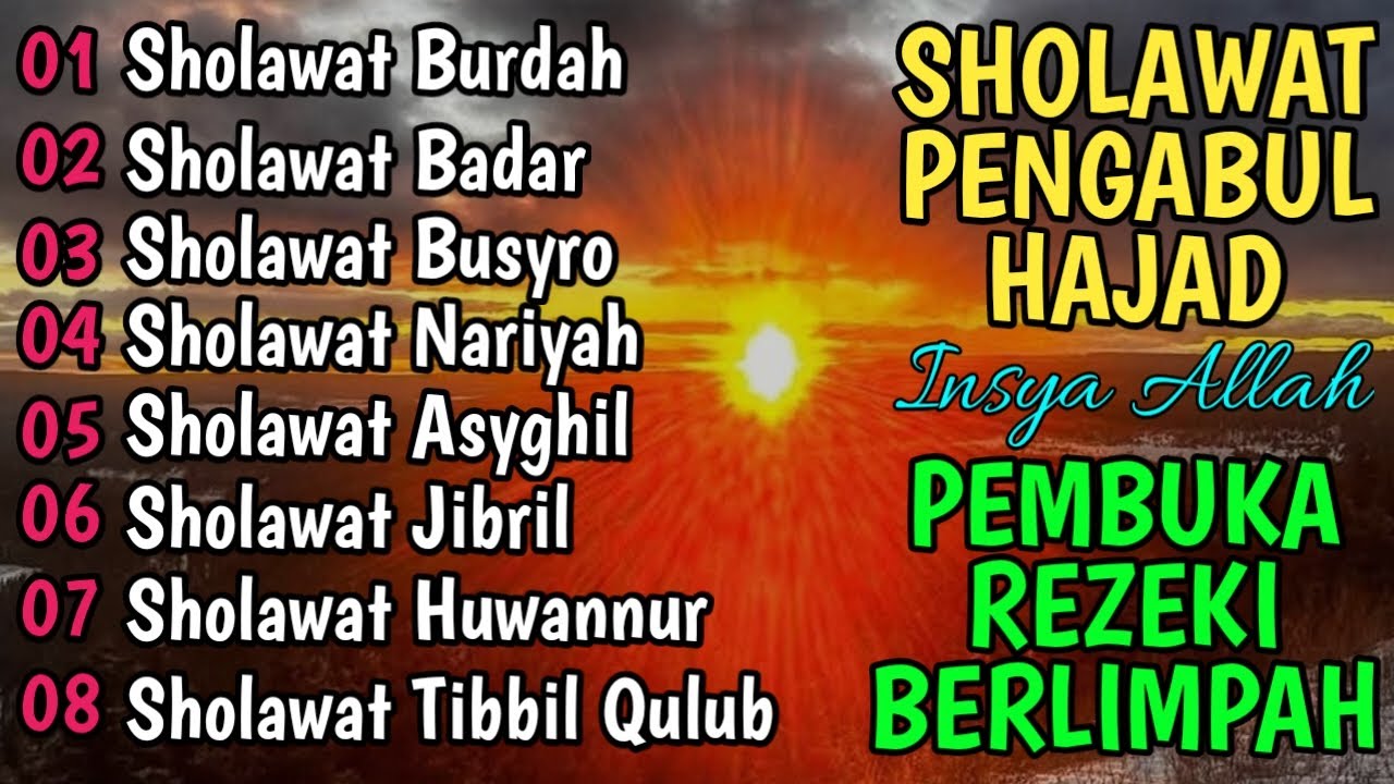 SHOLAWAT FULL VIRAL 2026 | JIBRIL BADAR BURDAH ASYGHIL BUSYRO