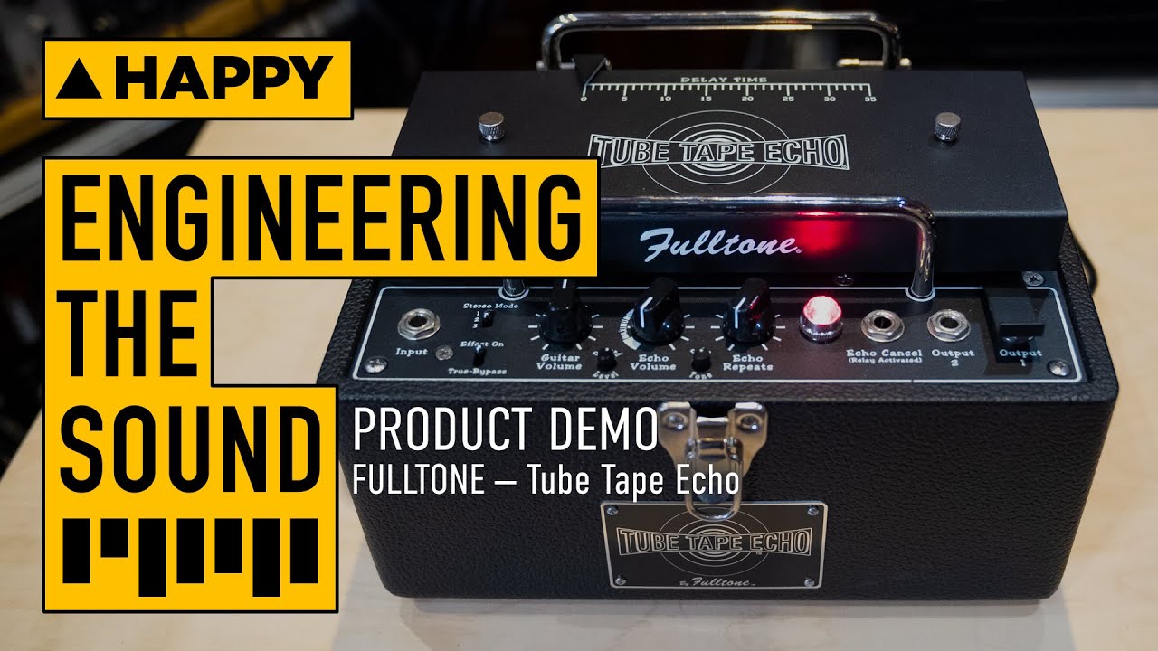 Fulltone: Tube Tape Echo | Полная демонстрация и обзор