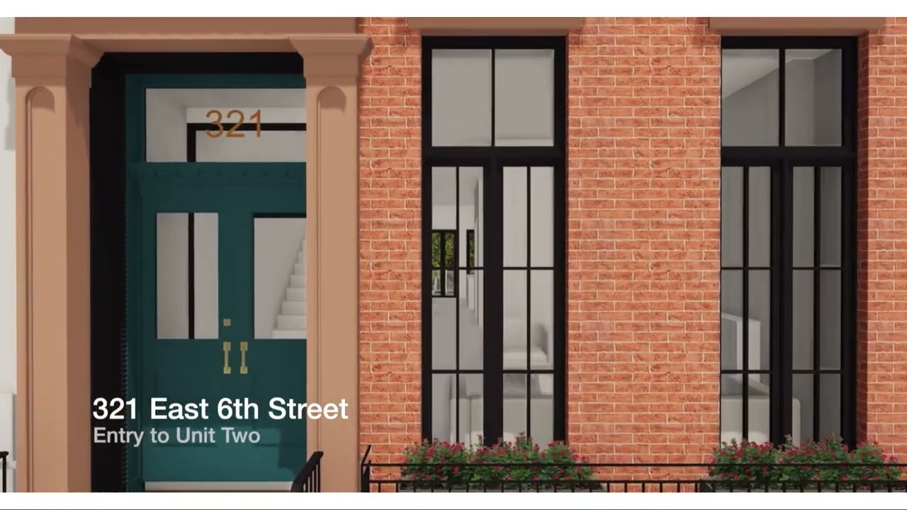 321 East 6th Street Townhouse w/ Approved Plans | Andy Warhols Previous Townhouse Available for Sale