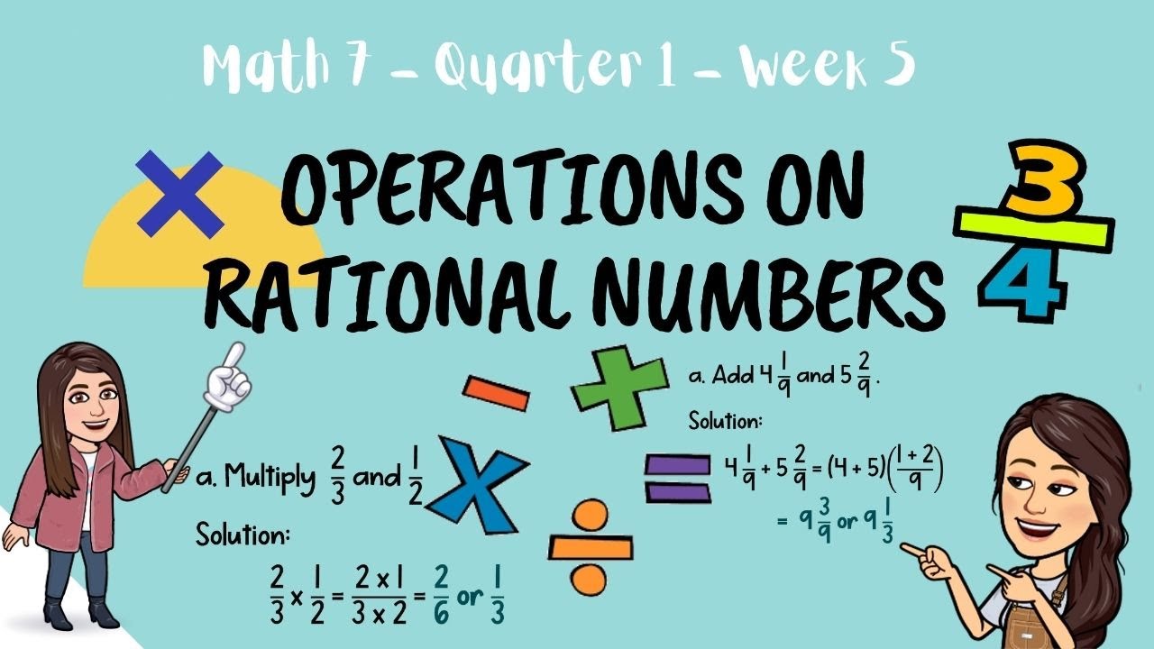 Math 7 ll Quarter 1 - Week 5 ll Operations On Rational Numbers l Acute Angels TV