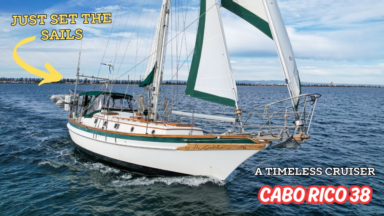Cabo Rico 38 - Already setup to sail around the world - Blue water cruising in a timeless design