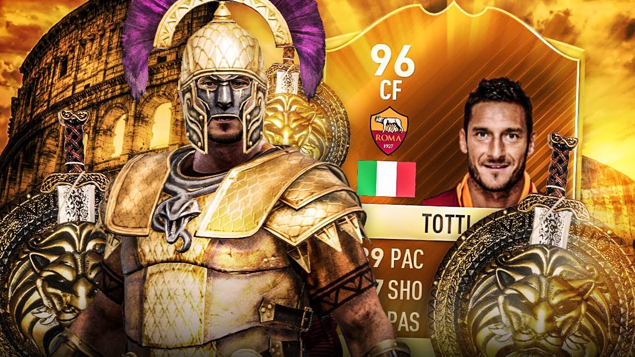 LEGENDA 96 TOTTI! FIFA 17 ULTIMATE TEAM