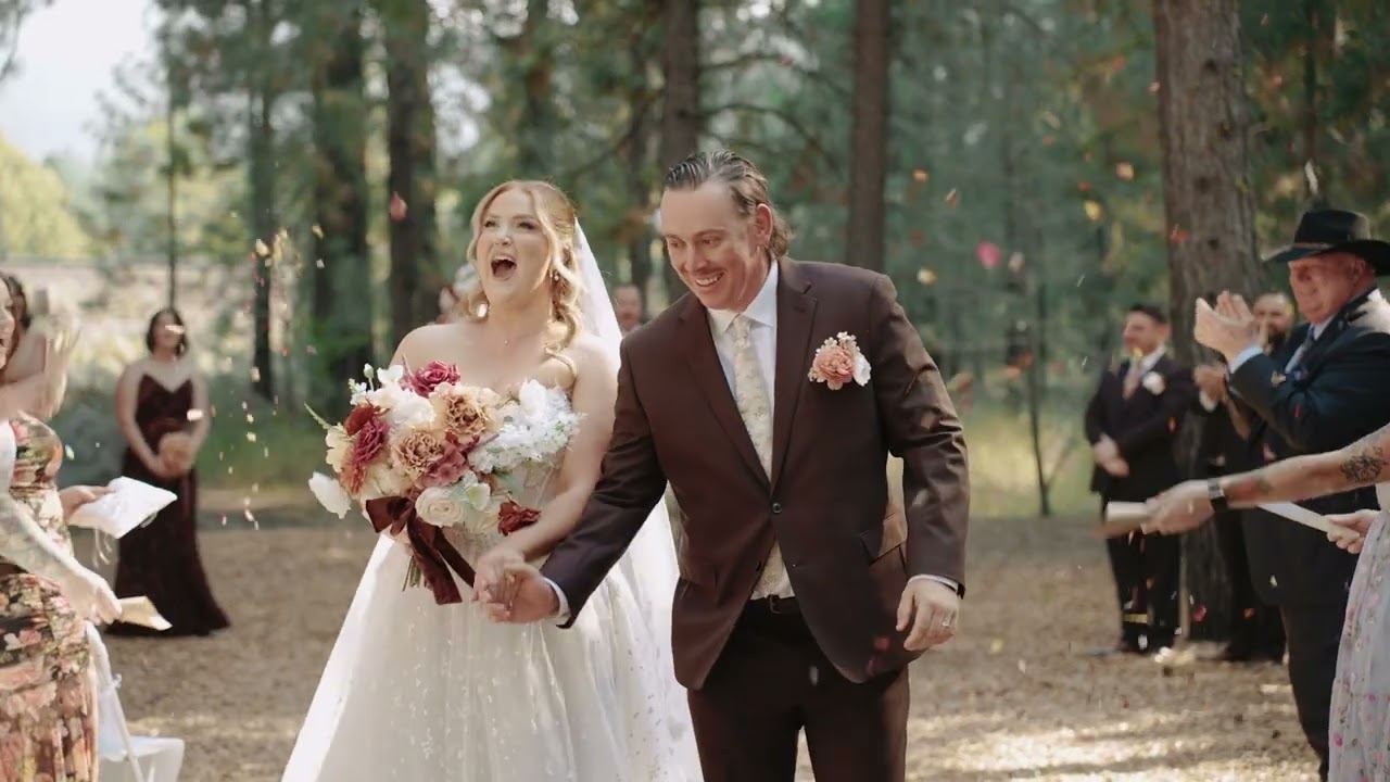 Krista and Austin's Wedding Video | Graeagle Corner Barn | Graeagle, CA