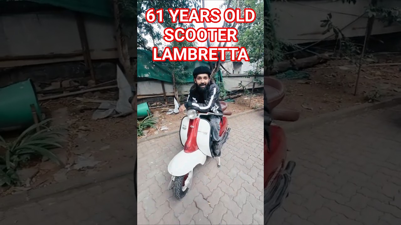 61 YEARS Old Is Gold ❤️ Lambretta LI150 Walkaround 