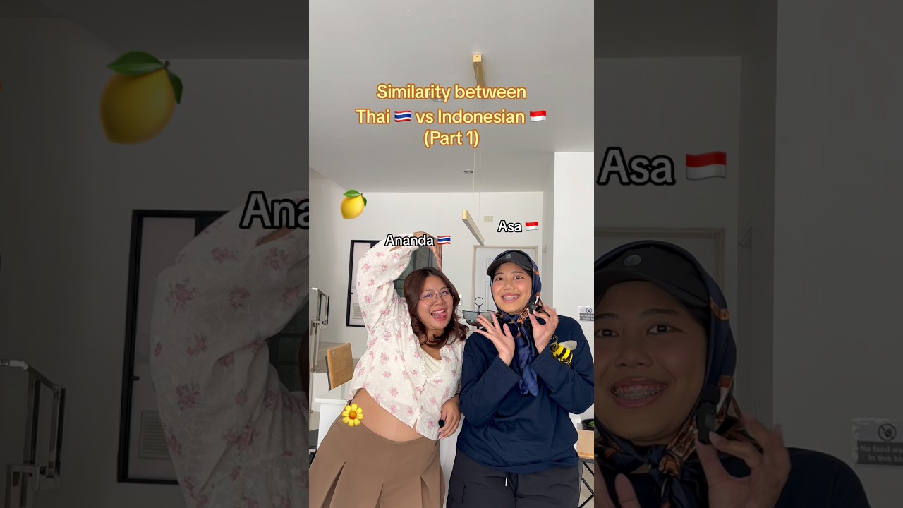 PART 1: Similar words in Thai and Bahasa Indonesian 🇹🇭🇮🇩
