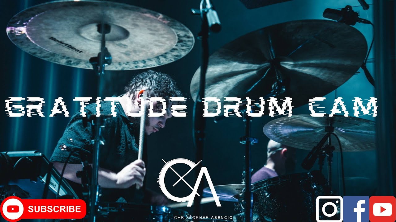 Gratitude - Brandon Lake Drum Cam [Vertical Church Encounter Night]