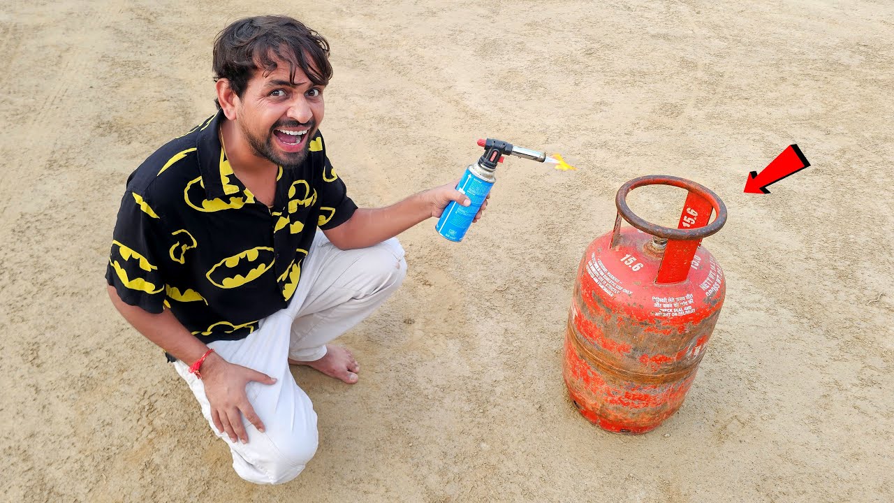 Experiment With LPG Gas Tank....☠️ | 100% Real 