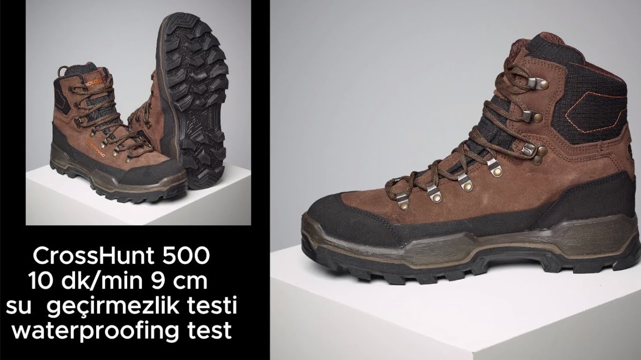 2023 / DECATHLON CROSSHUNT 500 10 DK/MIN 9 CM  SU GEÇİRMEZLİK TESTİ/WATERPROOFINGTEST